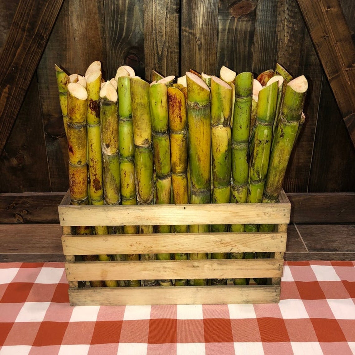Freshly Cut Sugarcane 40 Sticks Etsy