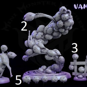 Vamster (4 Poses) \ 32mm Fantasy Miniature \ D&D \ Mini Monster Mayhem \ Adorable Nightmares