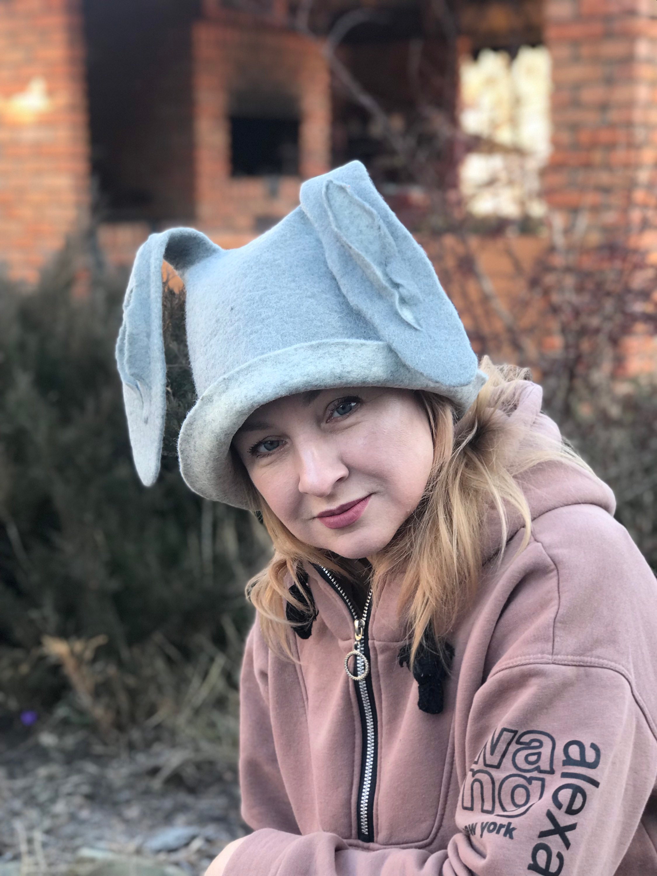 Sauna Hat Handcrafted Ukrainian Seller 