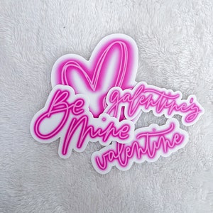 Valentine&#39;s Day HOT PINK Multi Pack Sticker - Vinyl Sticker Decal