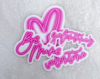 Valentine's Day HOT PINK Multi Pack Sticker - Vinyl Sticker Decal