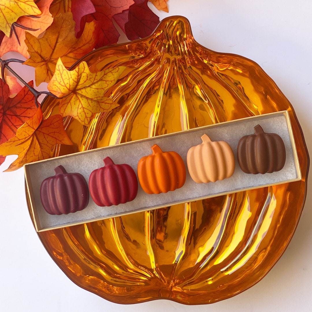 Fall Pumpkins Crayon Box Kids Thanksgiving Stocking - Etsy