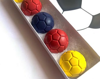 Spain World Cup Champions Crayon Box | Soccer Crayons | Soccer Gift