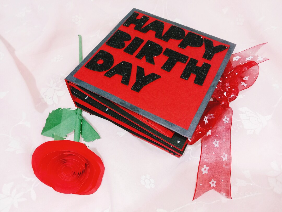 Handmade Scrapbook Memory Book Scrapbook Photo Album With for Etsy