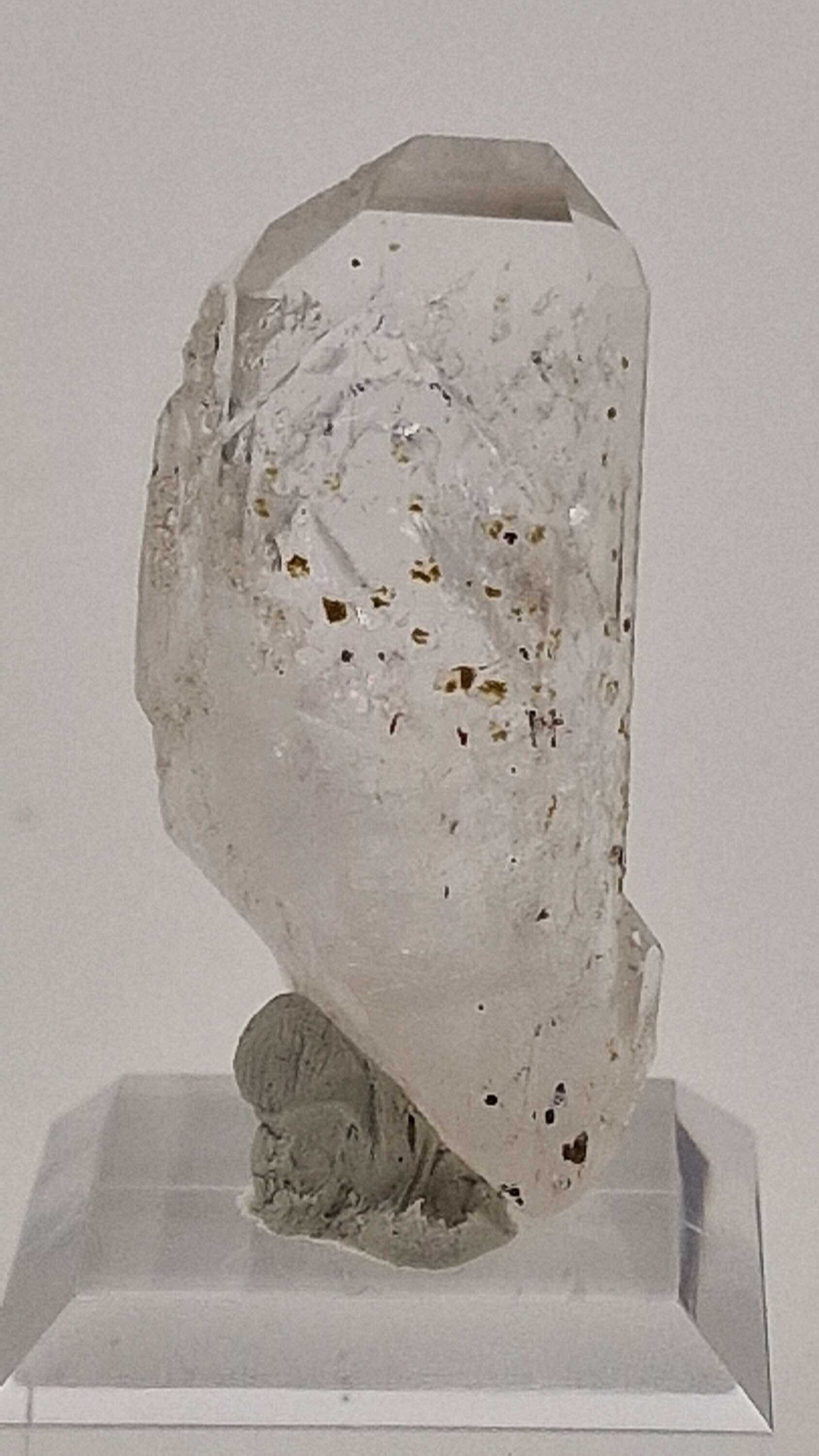 ブランドバーグ ゴボボセブ クォーツ アメジスト、レッド ヘマタイト