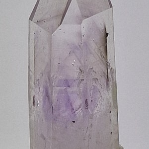 Brandberg Goboboseb Quartz With Amethyst, outer crystalization ,metaphysical healing Thumbnail size