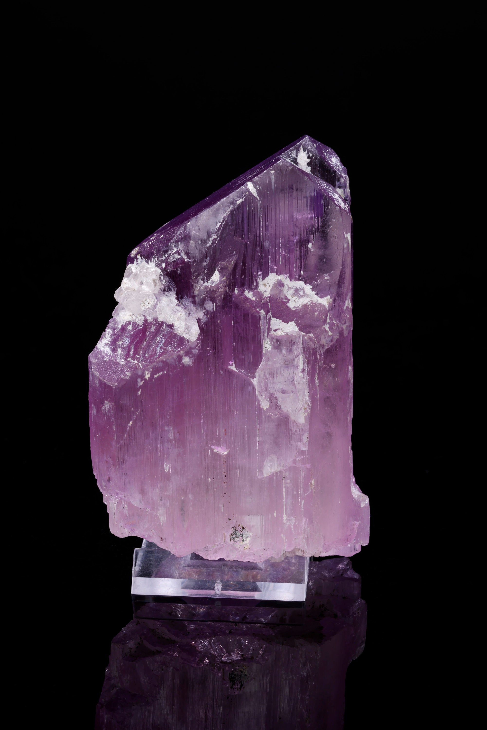 Pink Kunzite crystals from Afghanistan, fine mineral, decorative crystal specimen home decor collector mineral