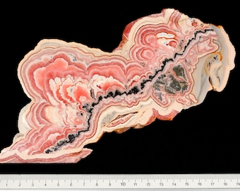 Dalle de rhodochrosite 3040 carats, 608 grammes Géant de haute qualité, couleurs étonnantes, d&#39;Argentine