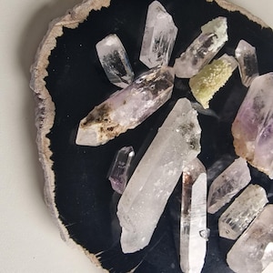 Brandberg Goboboseb Quartz amethyst smokey scepters mini lot 100 pieces