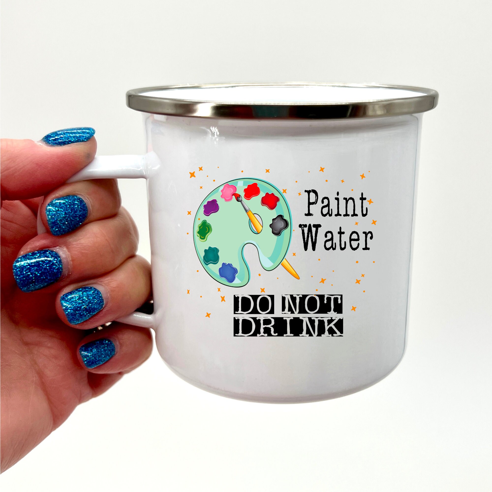 Paint Water/ Not Paint Water/coffee Mug/coffee Cup/coffee Mug Set /paint  Splatter Mug/paint Splash/painters Coffee Mug/artist Mug 