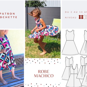 Abito per bambini MACHICO, cartamodello POCHETTE, dai 2 ai 14 anni