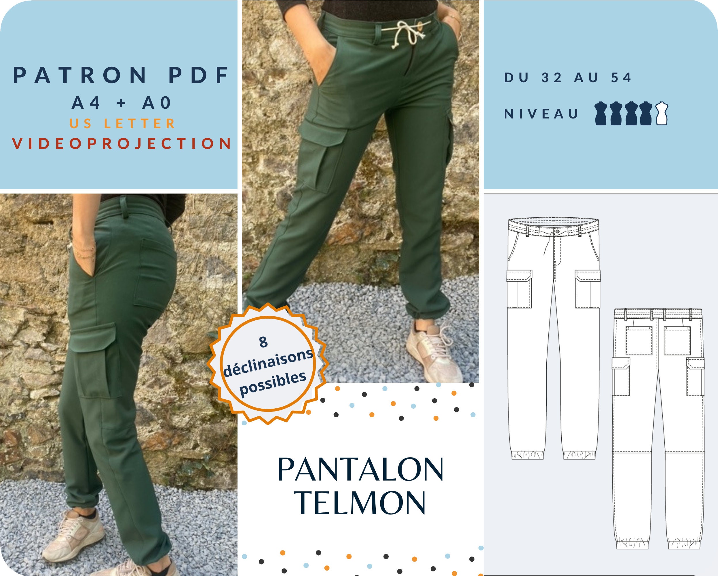 Pantalon peintre New Génération