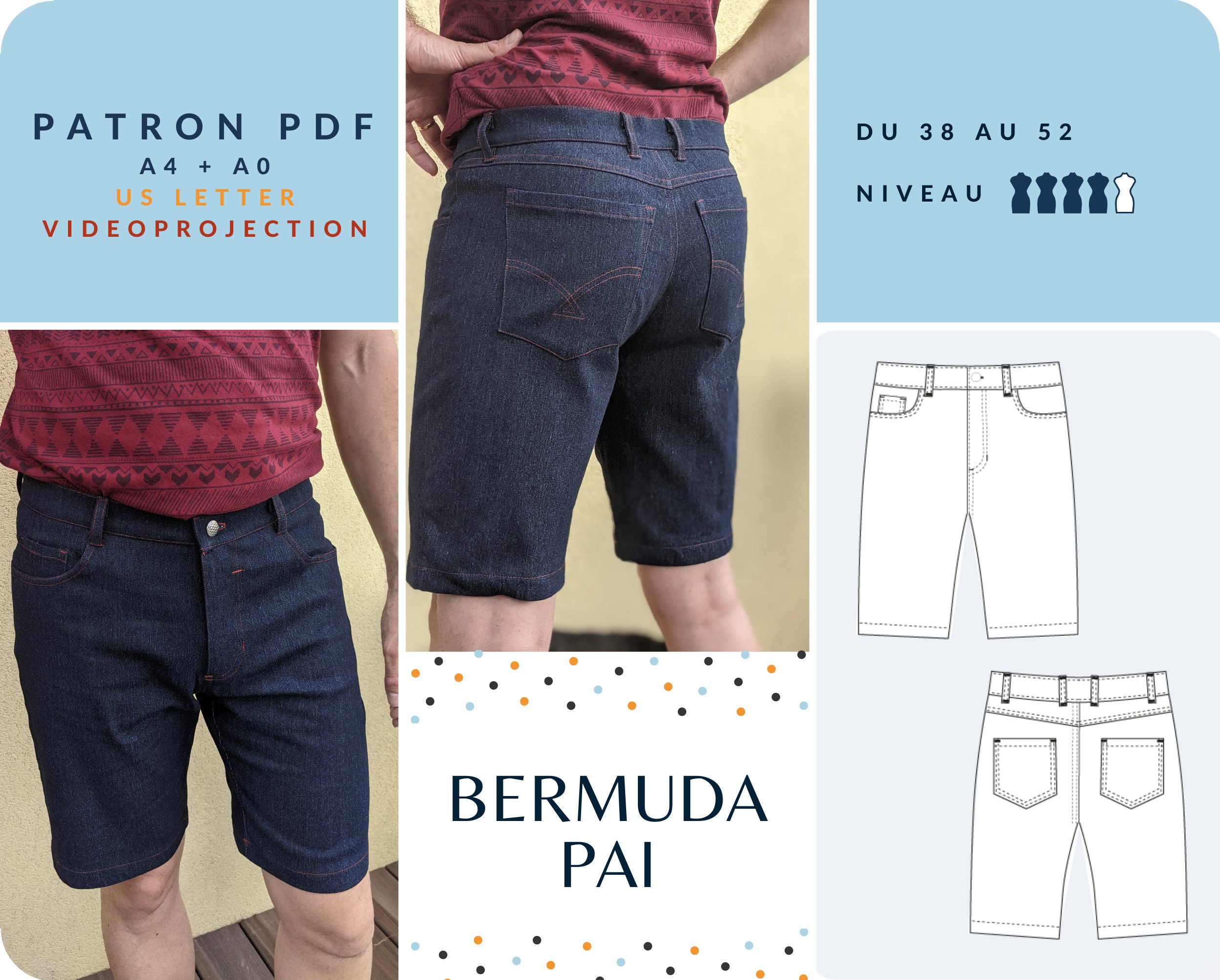 Bermuda homme taille 52 new arrivals