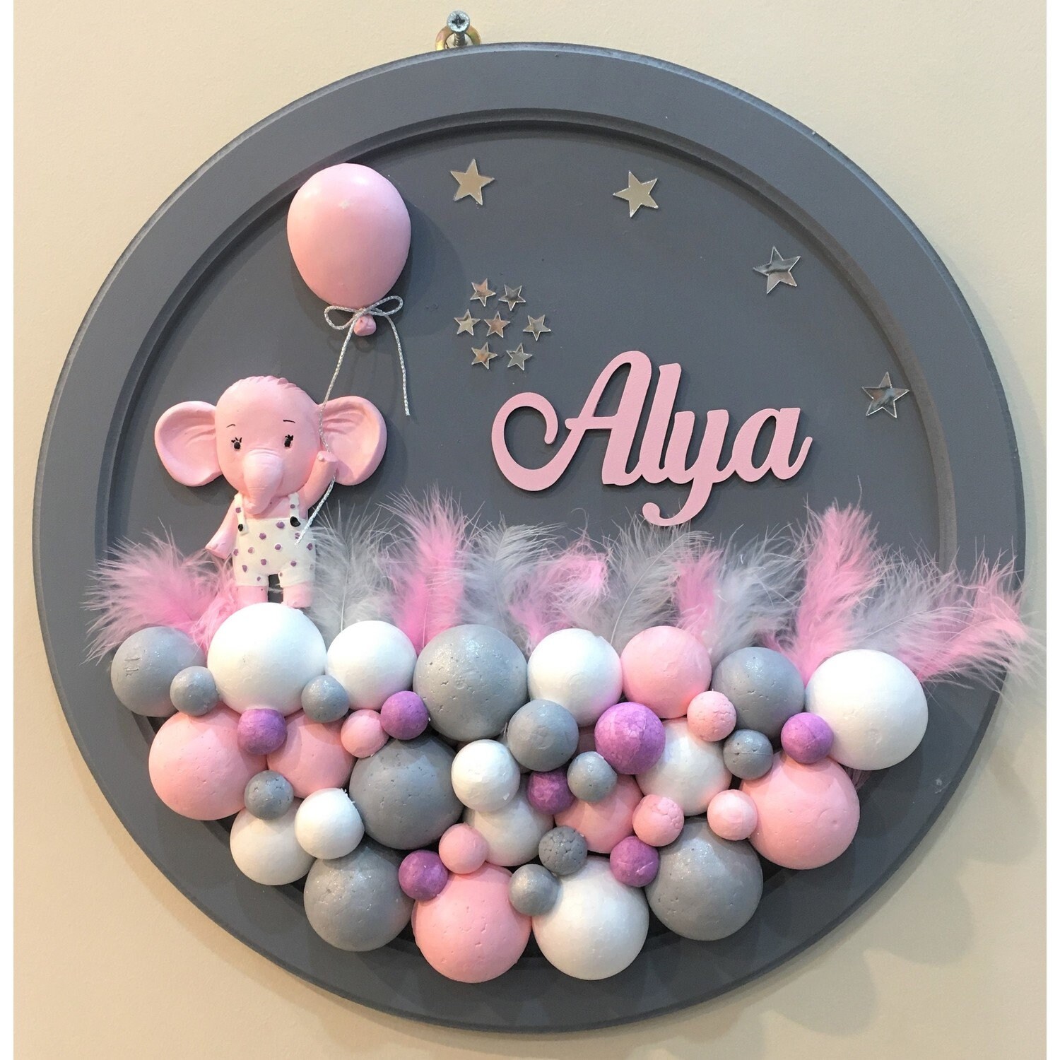 Baby wall board Nursery wall decor personalized child board Etsy
