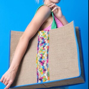 Organic beach bag, Summer bag for Women, Authentic bag, Swimming Bag, Shoulder Bag for daily, Straw Beach Jute Bag, Daily Jute bag,Beachwear