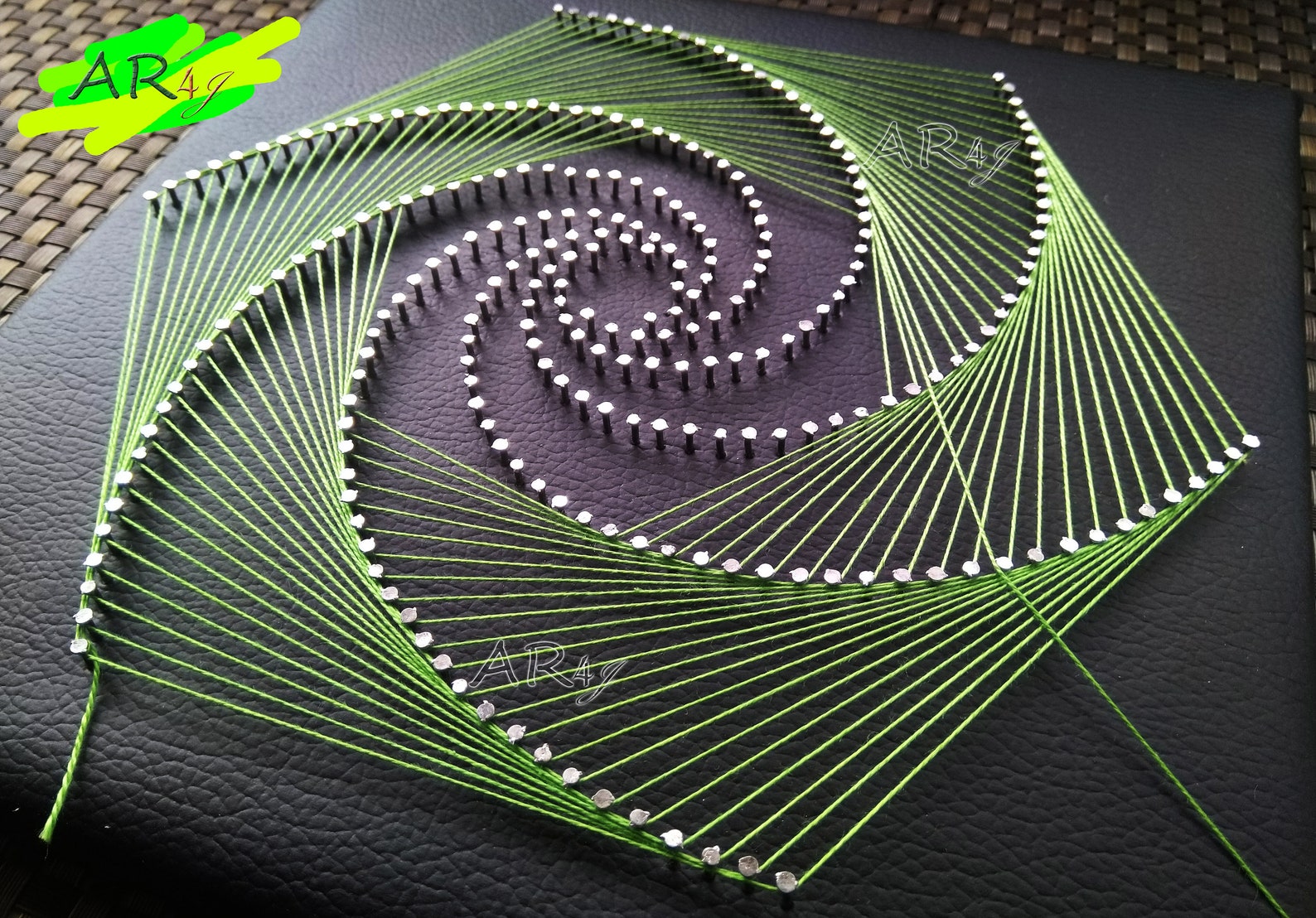 4 String Art Geometric Pattern DIY Bundle | Step by Step Instructions ...