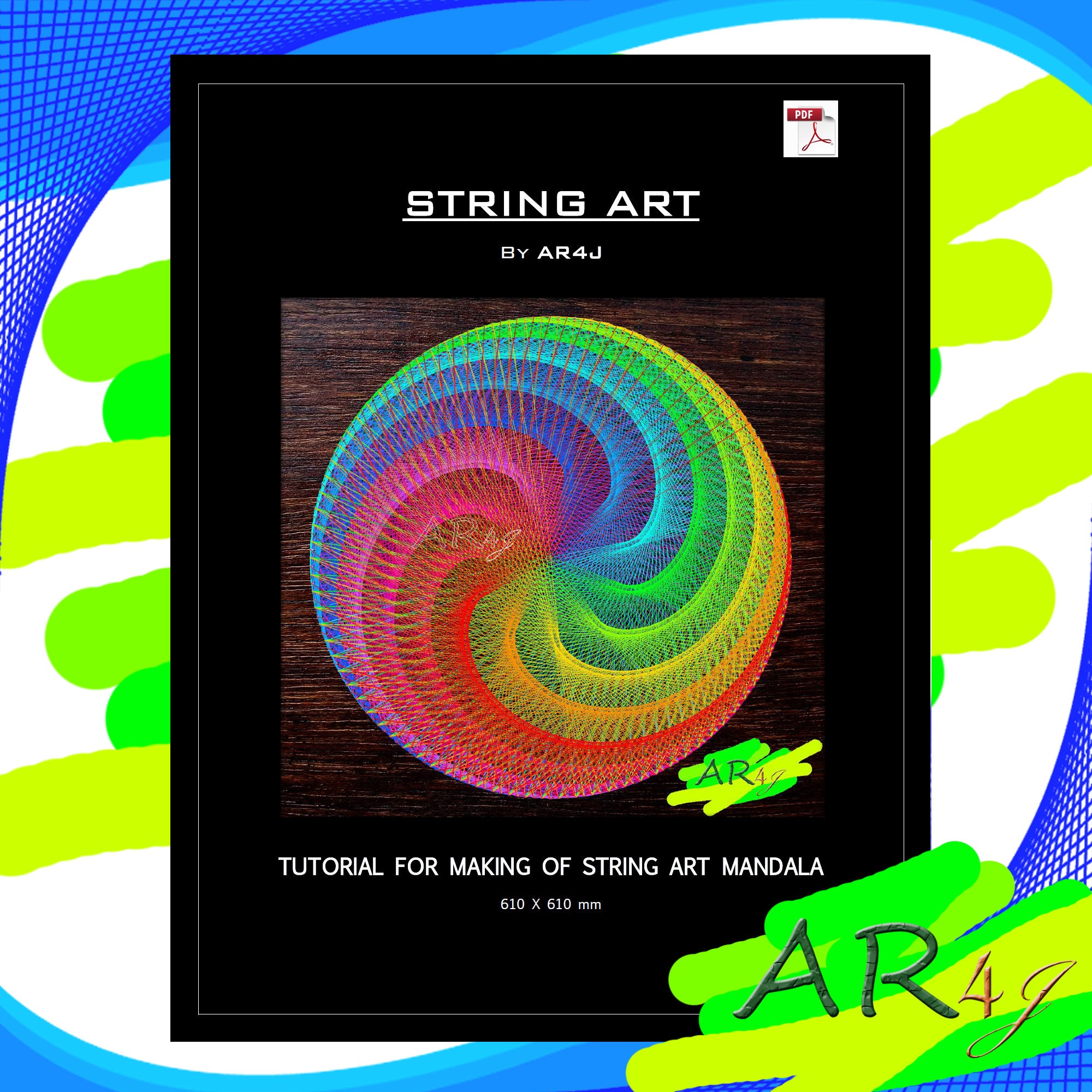 Mandala String Art · Free Stock Photo
