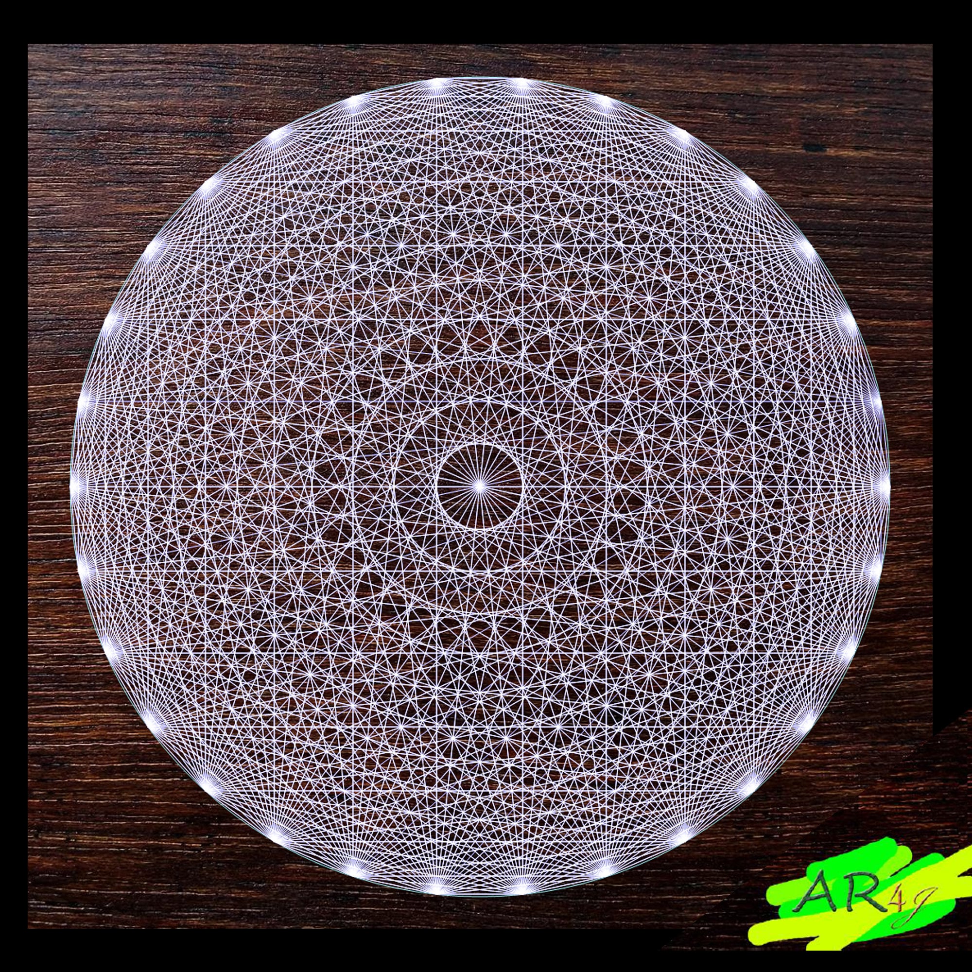 3 String Art Pattern DIY Bundle | Step by Step Instructions to Make ...