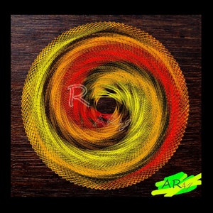 String Art | step by step instructions to make String Art | StringArt DIY | String Art design | How to make String Art | Digital Download