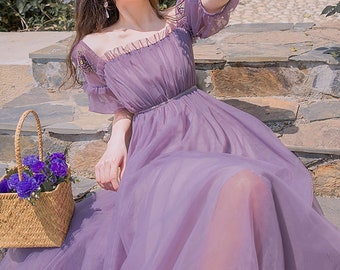 Purple fairy dress Clearance