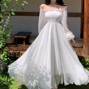 Long sleeve fairy dress hot sale