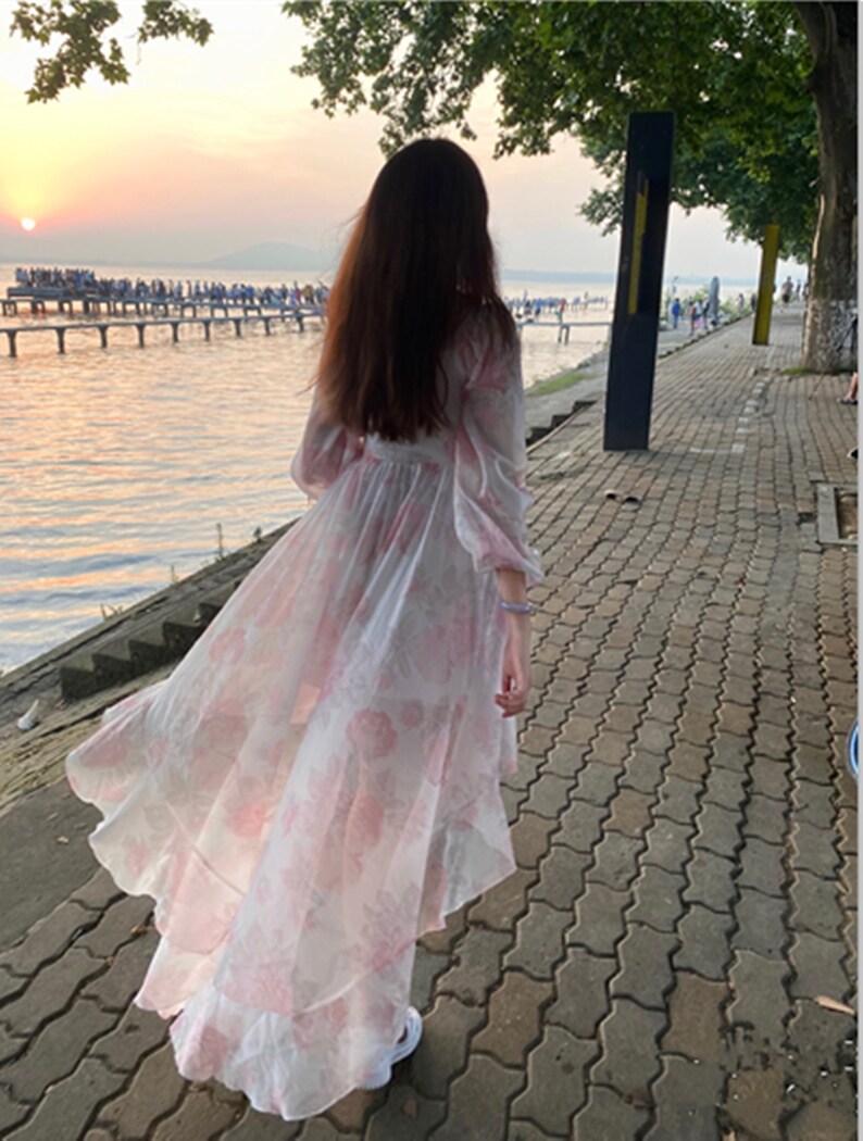 French Pink Tea Break Dresstulle Prom Dress Fairy Dress Etsy