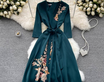 long old fashioned dresses