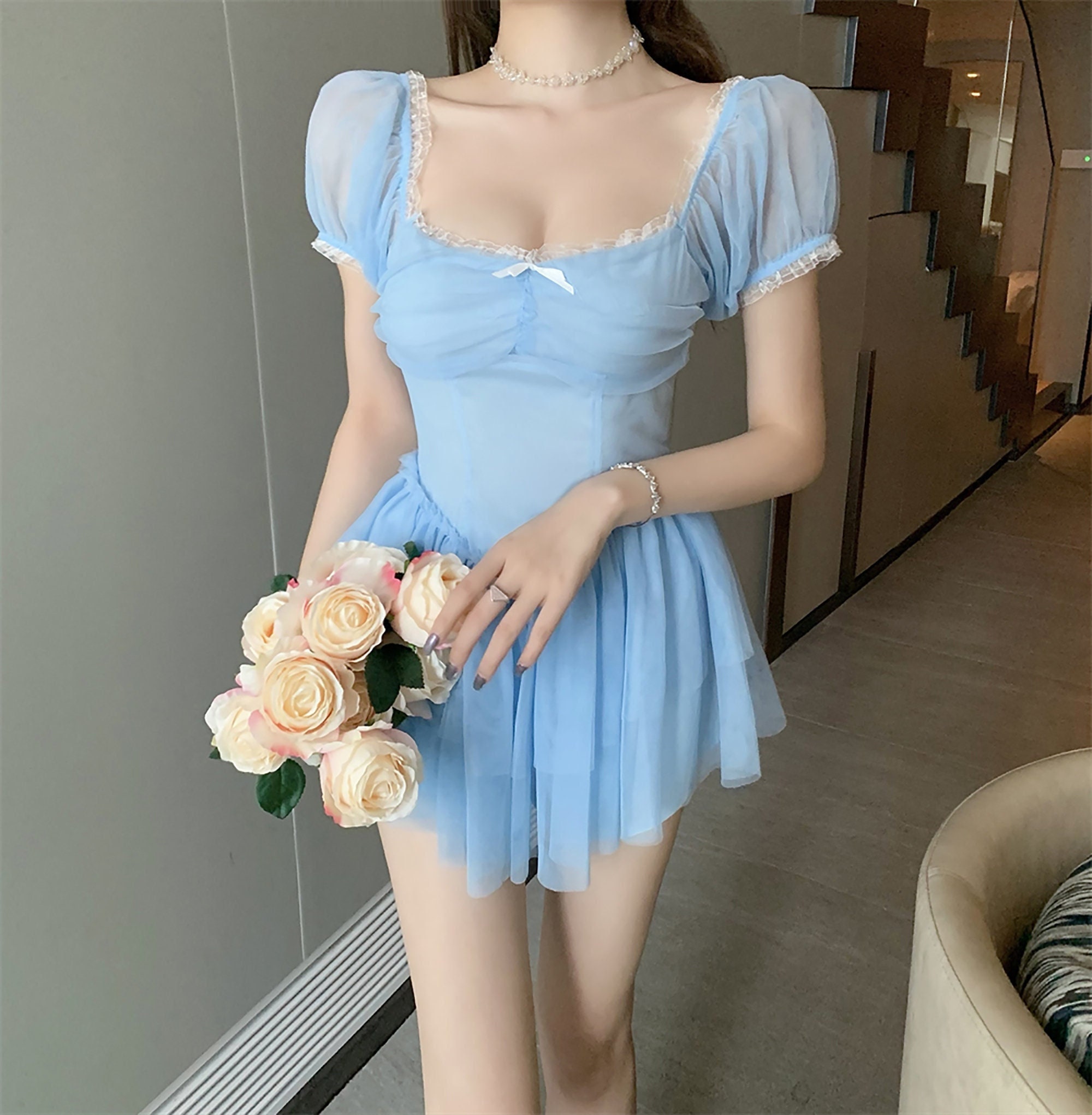milkmaid dress short