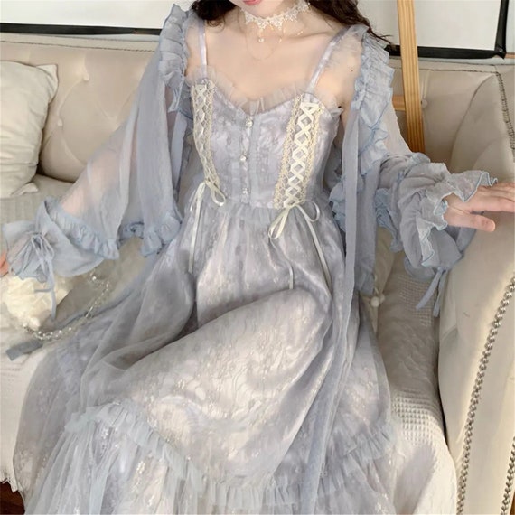 Fairy Gauze Lace Slip Corset 