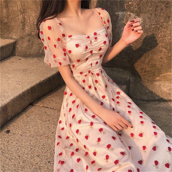 milkmaid dress vintage