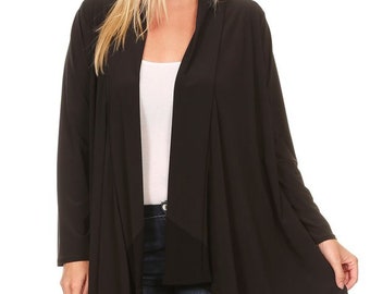 SHAWL OPEN CARDIGAN