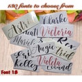Name Decal, Custom Name Decals, Name Vinyl Decals, Label Decals, Name Tag, Name Sticker, Decal Sticker, Name Stickers