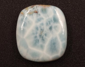 10.80 Cts  Natural Dominican Larimar Loose Gemstone Cushion 16x11x6 For Jewelry 273