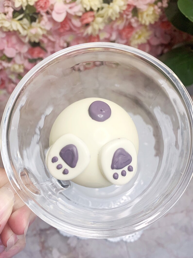 Bunny Bottom Easter Hot Chocolate Bomb. Bunny Tail Easter Day - Etsy