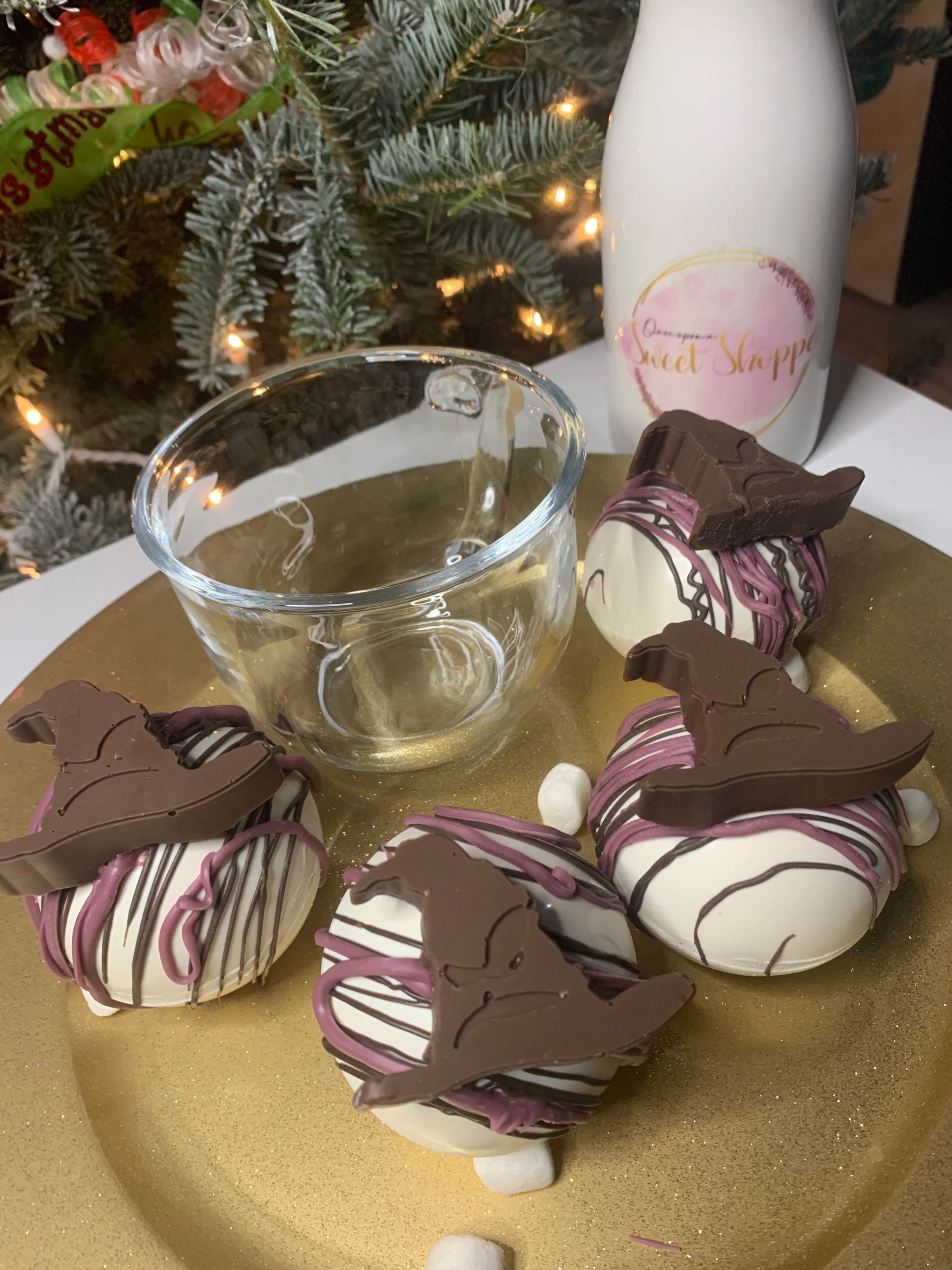 Ornament- H Potter Chocolate frog butter beer glasses and harry cake –  Mommy's Design Farm