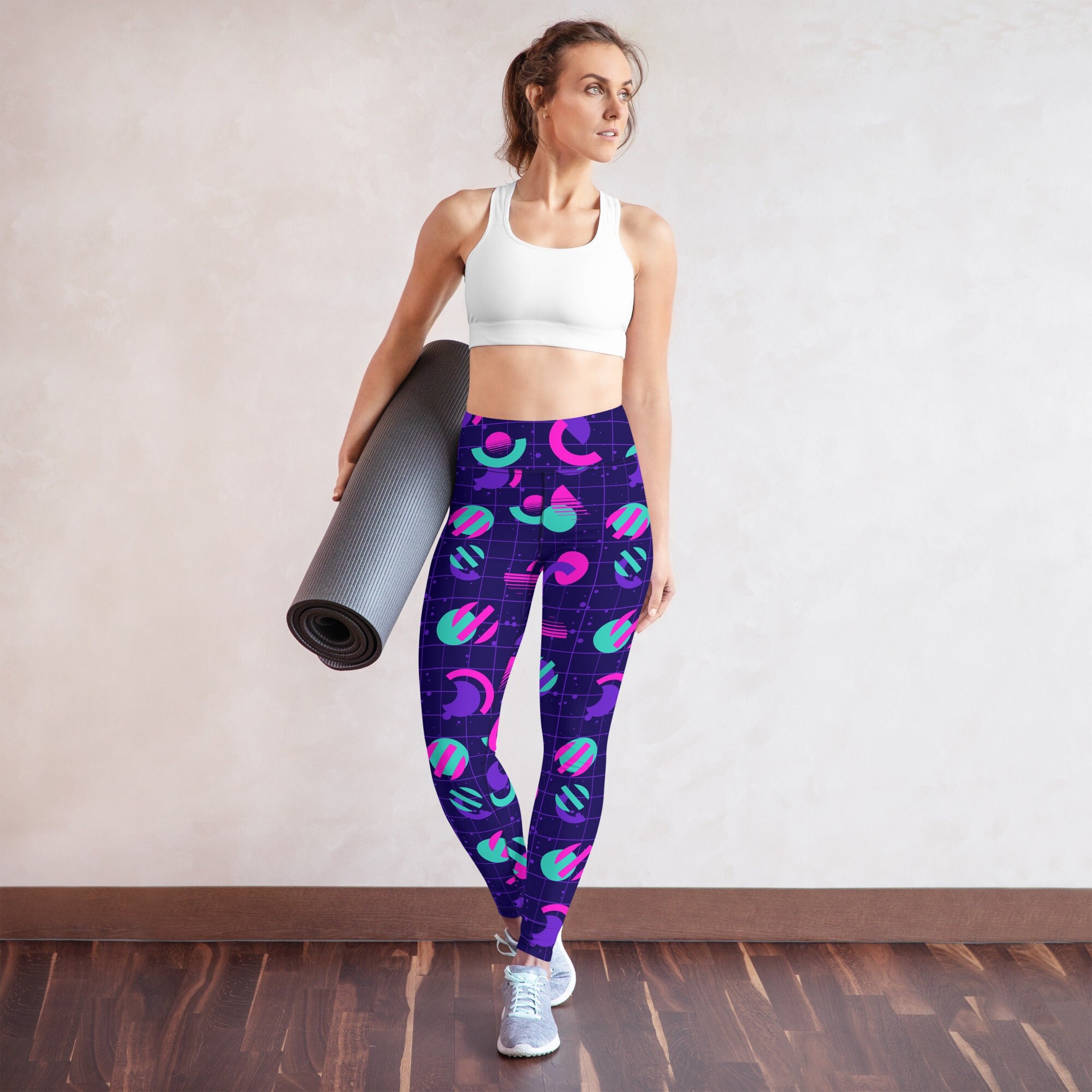 Y2K Aesthetic Yoga Leggings for the 
