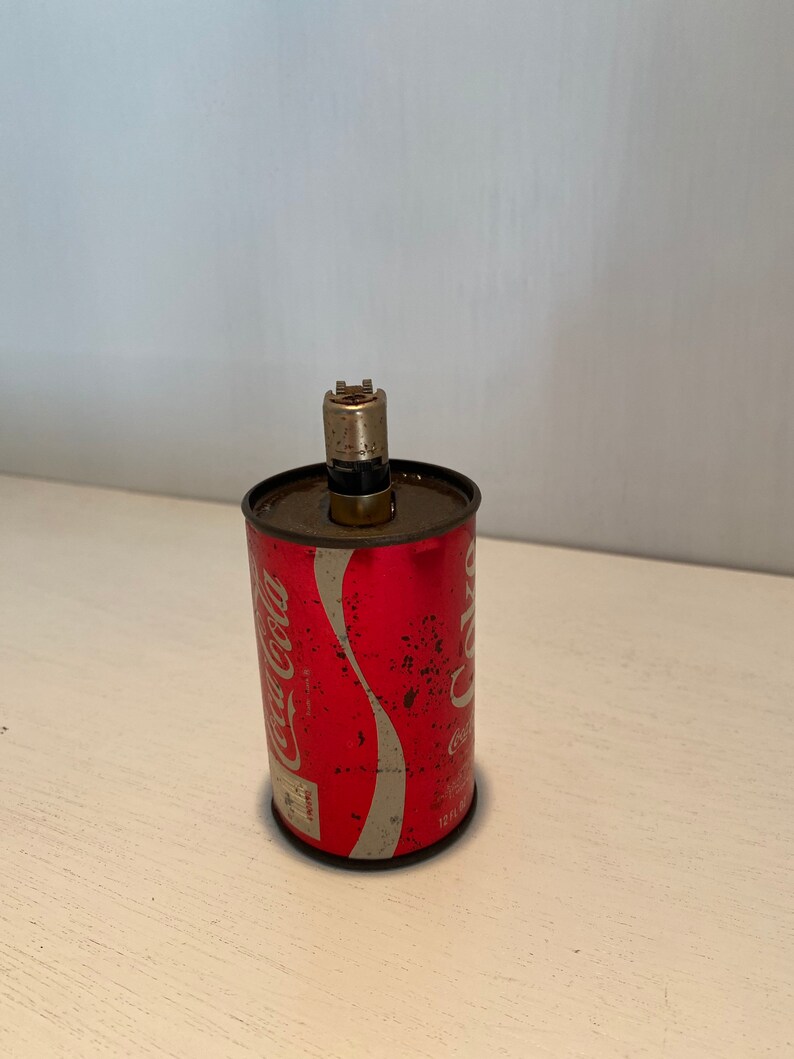 Collectable vintage Coca Cola can lighter-