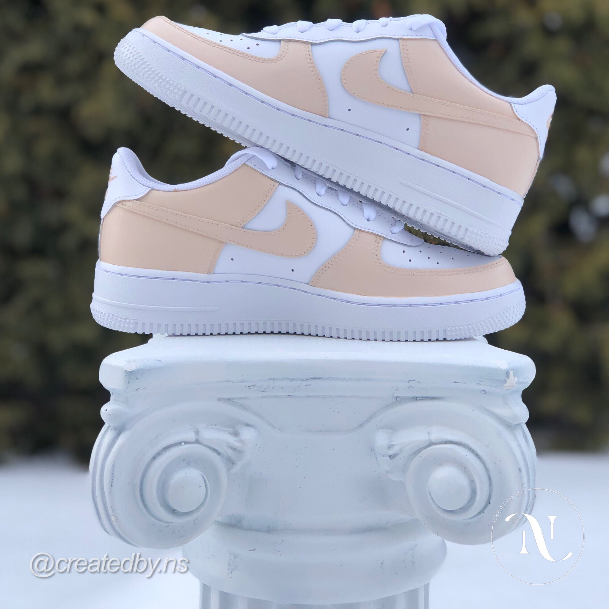 af1 custom beige