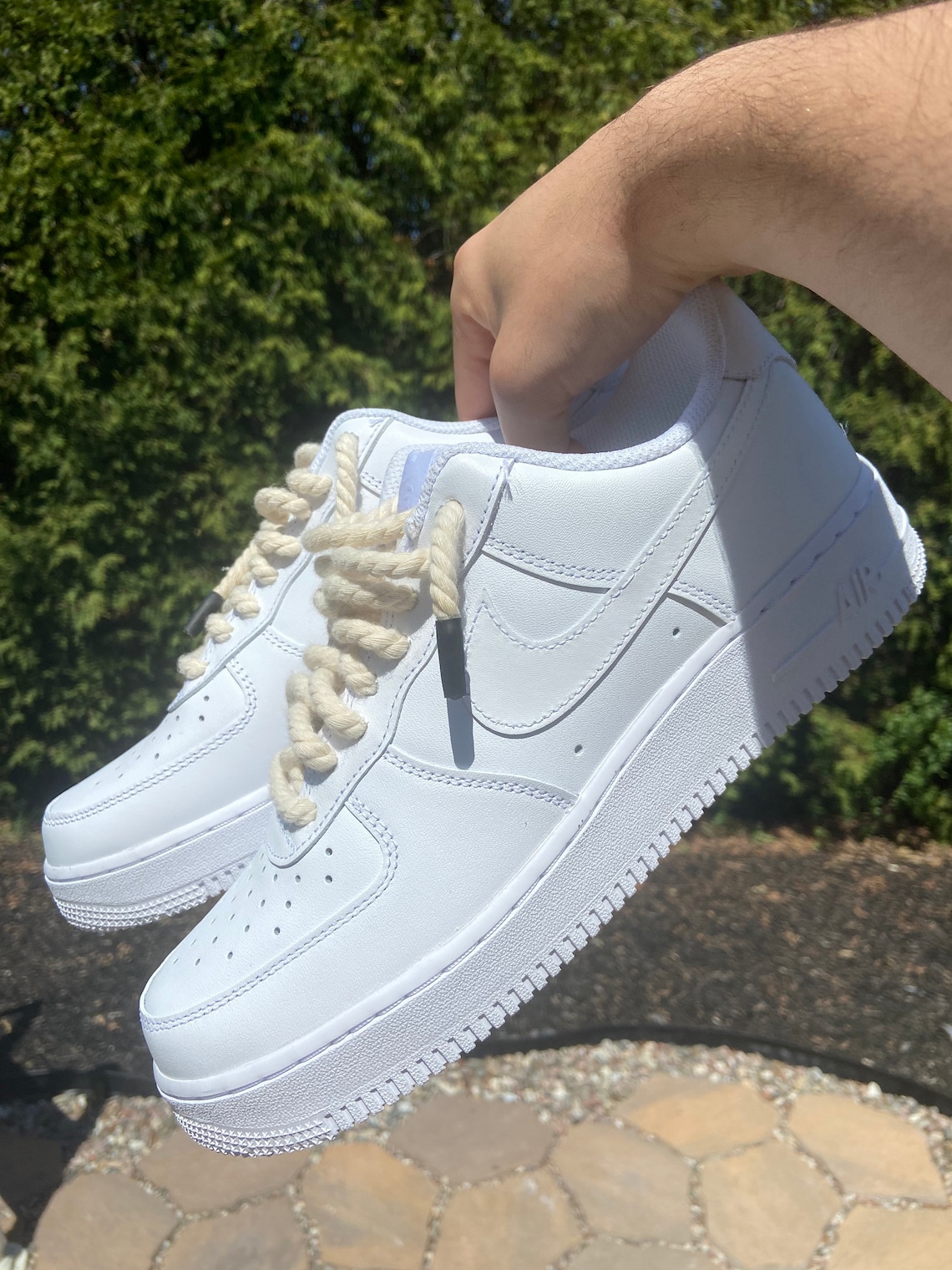 Rope Laces AF1 Custom Custom Air Force 1 custom Nike - Etsy