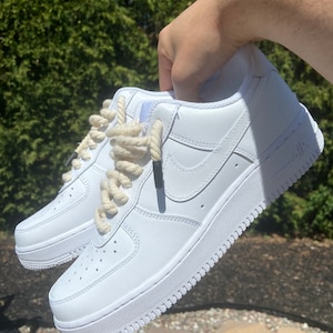 Rope Laces AF1 Custom Custom Air Force 1 custom Nike - Etsy