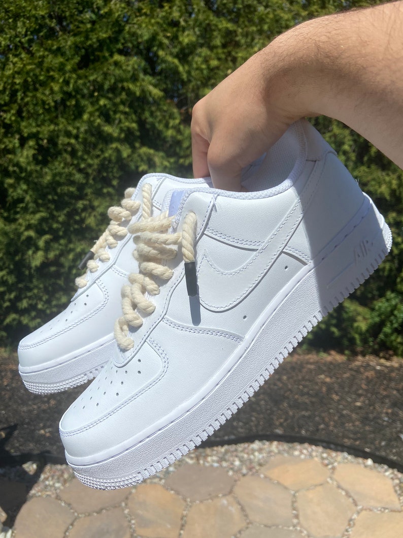 air force 1 custom rope laces