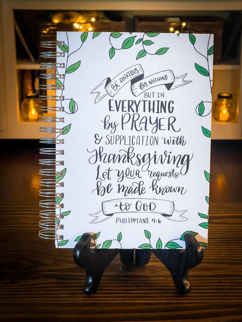 Prompted Prayer Journal: Christian Women's Gratitude Notebook - Etsy