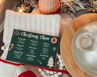 Christmas Cheer Diffuser Blends Printable Recipe Card