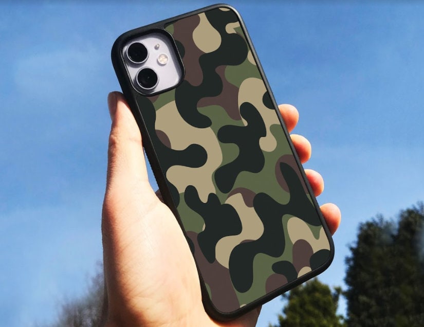 Millitary Camouflage Phone Case Phone Case For iPhone 11 12 Etsy