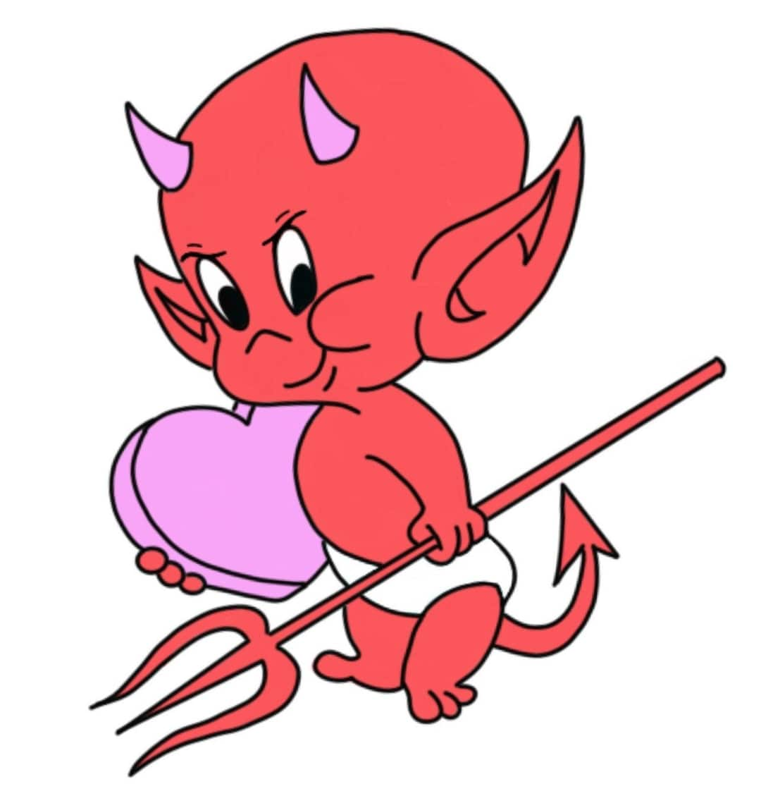 Hot Stuff Little Devil Embroidery File - Etsy