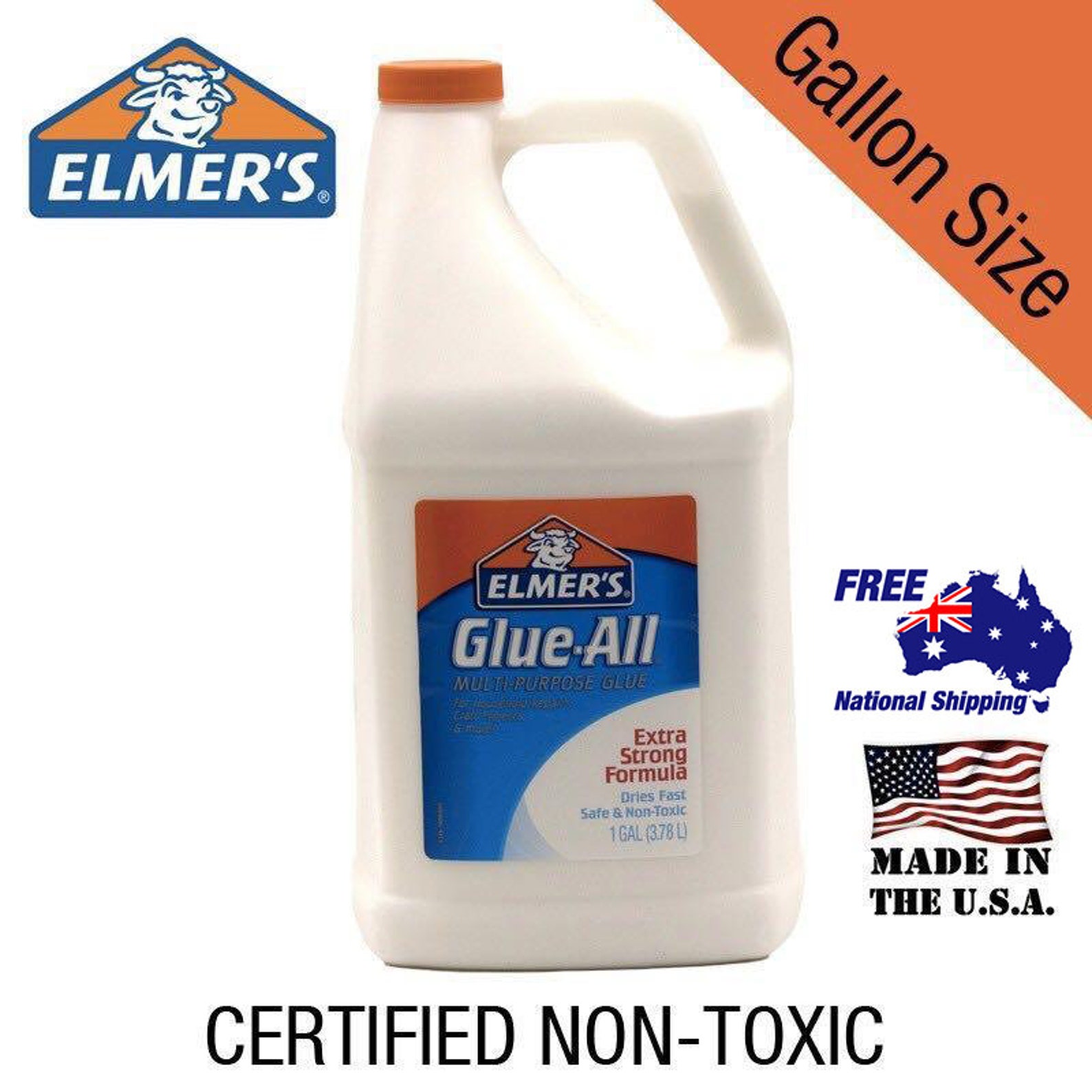 Elmer's GlueAll Multipurpose Glue all 1 gallon 3.78L Etsy