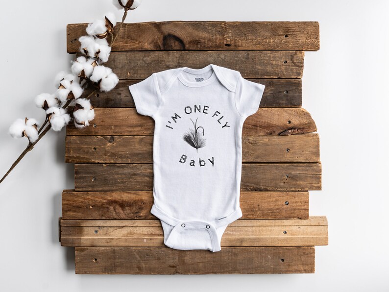 Fly Fishing Onesie® Baby Fishing Outfit Baby Boy Girl Etsy