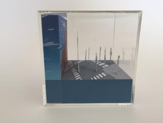 Futurama and the Planet Express Crew Shadow Box Diorama Art - Etsy