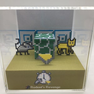 Rodent's Revenge for Windows 95 98 Shadow Box Diorama Cube