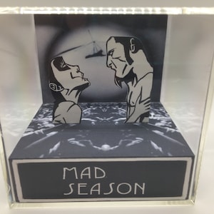 Mad Season Above Album River of Deceit Alice in Chains Shadow Box Diorama Decor